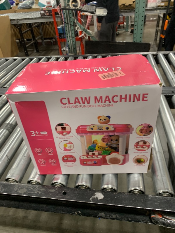 Photo 2 of Lucky Doug Claw Machine for Kids Girls Boys with Light Music, Claw Machine Arcade Game Toys for Kids Girls 4-8, Claw Toys for 4 5 6 7 8 Years Old Girl