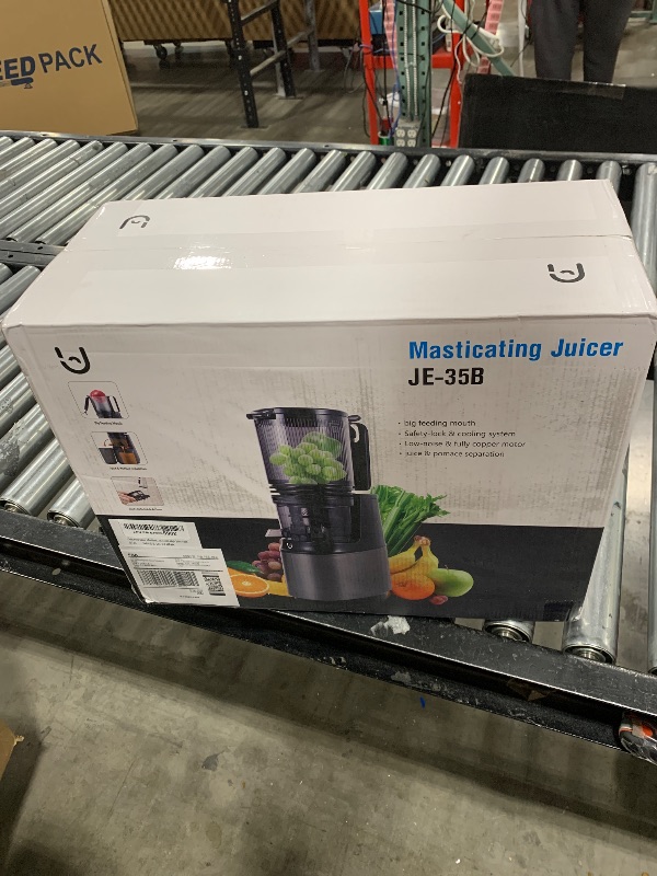 Photo 2 of Cold Press Juicer Machines, 350W Masticating Juicer with 5.8" Inch Large Feed Chute for Whole Fruits and Vegetables, Slow Juices Extractor Easy to Clean