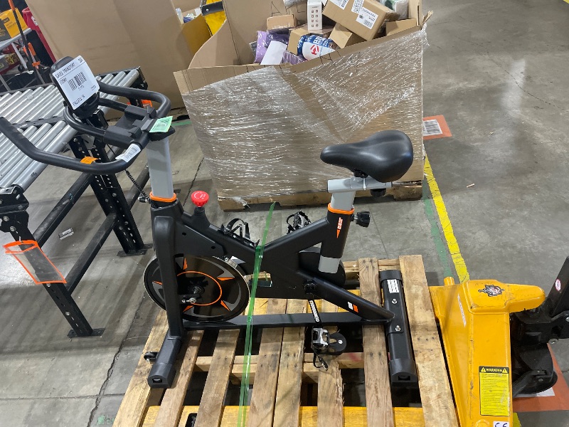 Photo 1 of Exercise Bike, WENOKER Magnetic Resistance Stationary Bike for Home, Indoor Bike with Whisper Quiet, Heavy Flywheel and Upgraded LCD Monitor (Newest Version)