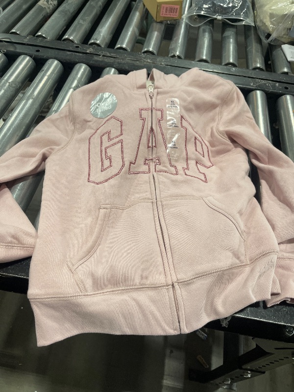 Photo 2 of GAP Girls Cozy Logo Full Zip Primitive XL