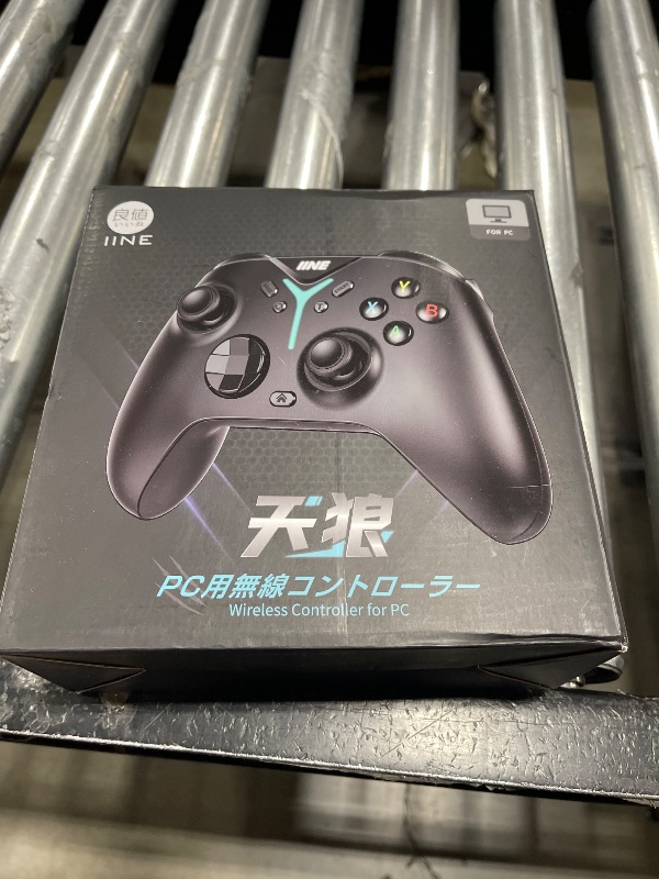Photo 1 of IINE Wireless PC Controller, (No Drift) Wireless Gaming Controller with Bluetooth Adaptor for PC/Switch/Steam/Phone/Pad, Gamepad Game Controller with Phone Holder/Hall Effect Joystick/Hall Effect Linear Trigger/Macro Setting