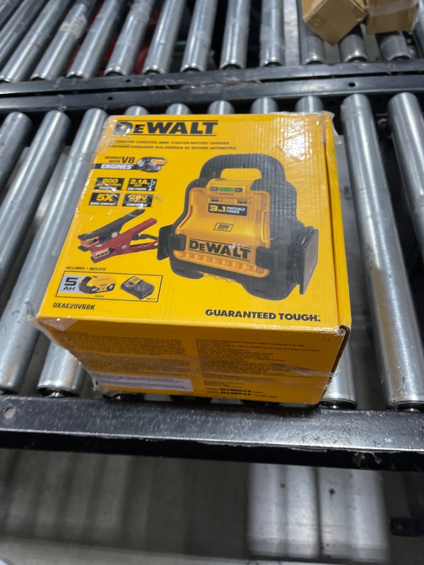 Photo 2 of DeWalt DXAE20VBBK Battery Booster with 20V XR 5 AH Lithium-Ion Battery and DCB115 Battery Charger