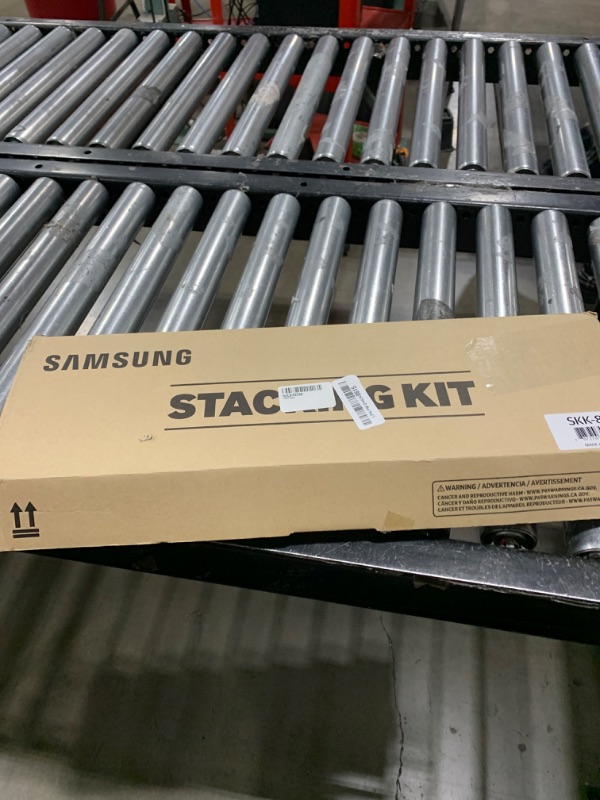 Photo 1 of SAMSUNG Stacking Kit for 27” Wide Front Load Washer and Dryer Combo, Small Space Saving Solution for Stackable Laundry Machine Sets, All Parts Included, SKK-8K