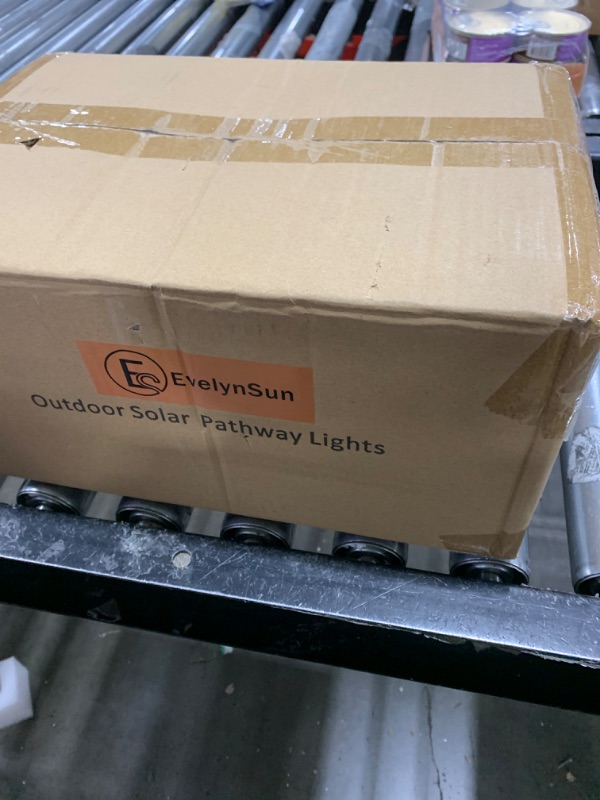 Photo 1 of Evelynsun Solar Outdoor Lights Waterproof, Bright Solar Pathway Lights for Walkway Yard Backyard Lawn Patio Driveway Decorative(6 Pack)