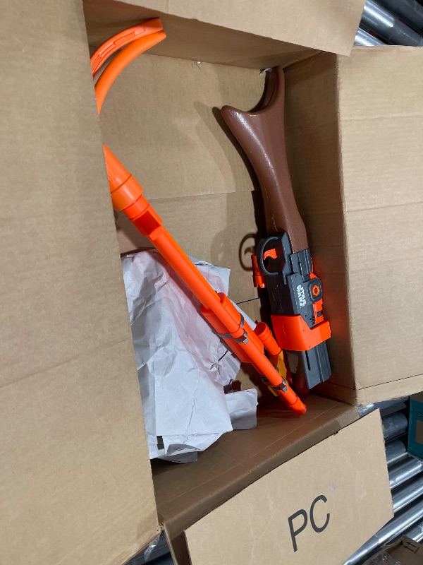 Photo 2 of Nerf Star Wars Amban Phase-Pulse Blaster, The Mandalorian, Scope, 10 Official Elite Darts, Breech Load, 50.25 Inches Long (Amazon Exclusive)