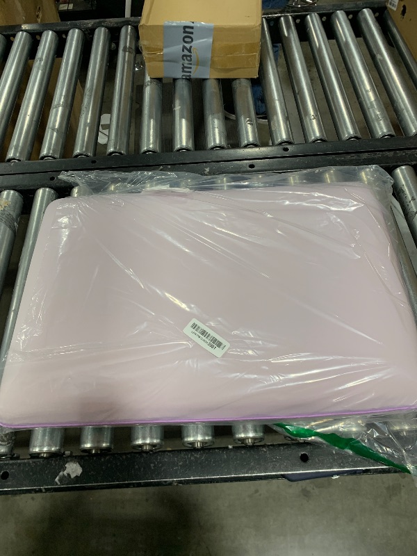 Photo 1 of EGOHOME Cooling Memory Foam Pillow with Two-Sided Reversible Cover, Neck Support for Back, Stomach, and Side Sleepers, Washable Removable Cover, All-Season Comfort, Purple
