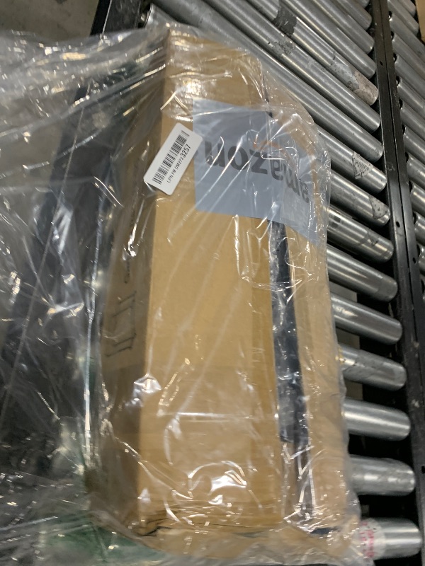 Photo 1 of Laiensia Double Rods Garment Rack with Wheels, Clothing Rack for Hanging Clothes,4 Hooks, Multi-functional Bedroom Clothes Rack, Black