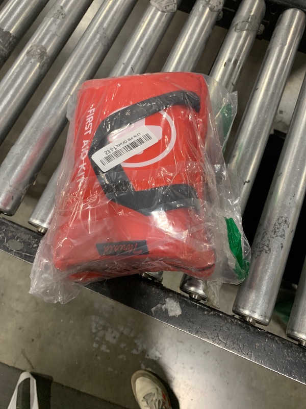 Photo 1 of 330 Piece First Aid Kit, Premium Waterproof Compact Trauma Medical Kits for Any Emergencies, Ideal for Home, Office, Car, Travel, Outdoor, Camping, Hiking, Boating (Red)