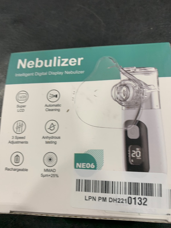 Photo 1 of LUECAEL Nebulizer Machine for Adults & Kids - Portable Nebulizer for Breathing with Mask,Spacer, Desktop Asthma Compressor &Jet &Ventilator Nebulizer