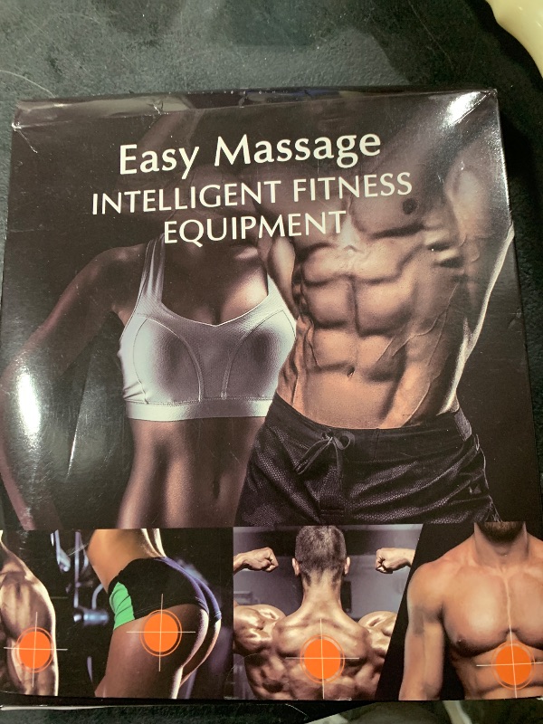 Photo 1 of Innocareer Abs Stimulator, EMS Muscle Stimulator Fitness Equipment for Abdomen Arms Shoulder Back Leg Hip, Ab Stimulator for Women & Men