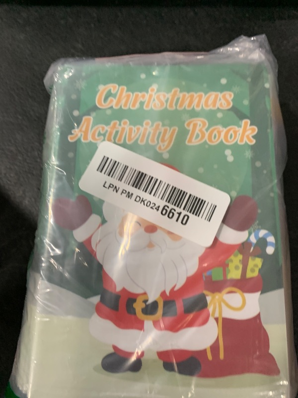 Photo 1 of 60PCS Christmas Activity Books Party Favors for Kids - Winter Holiday Games Coloring Maze Book in Bulk, Classroom Activities Crafts Gifts