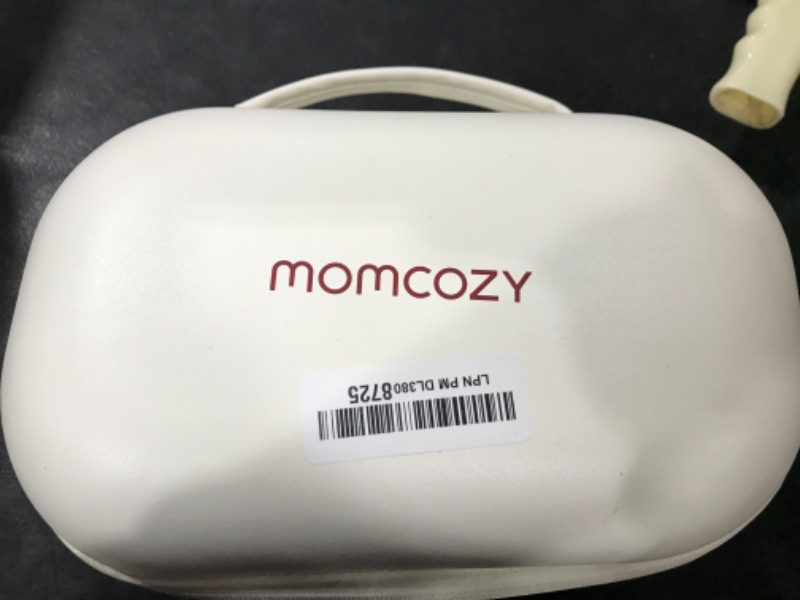 Photo 2 of Momcozy Old Versions Breast Pump BP223,with DoubleFit Flange for Breastfeeding Moms,Red Double