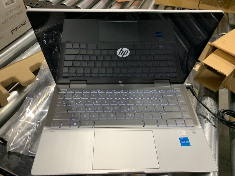 Photo 2 of HP Pavilion x360 14 inch Laptop, FHD Touchscreen, 13th Generation Intel Core i3-1315U, 8 GB RAM, 256 GB SSD, Intel UHD Graphics, Windows 11 Home, 14-ek1099nr (2024)