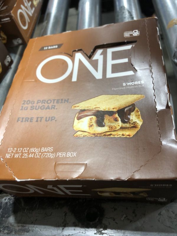 Photo 1 of One Protein Bars, S'mores - 12 pack, 2.12 oz bars