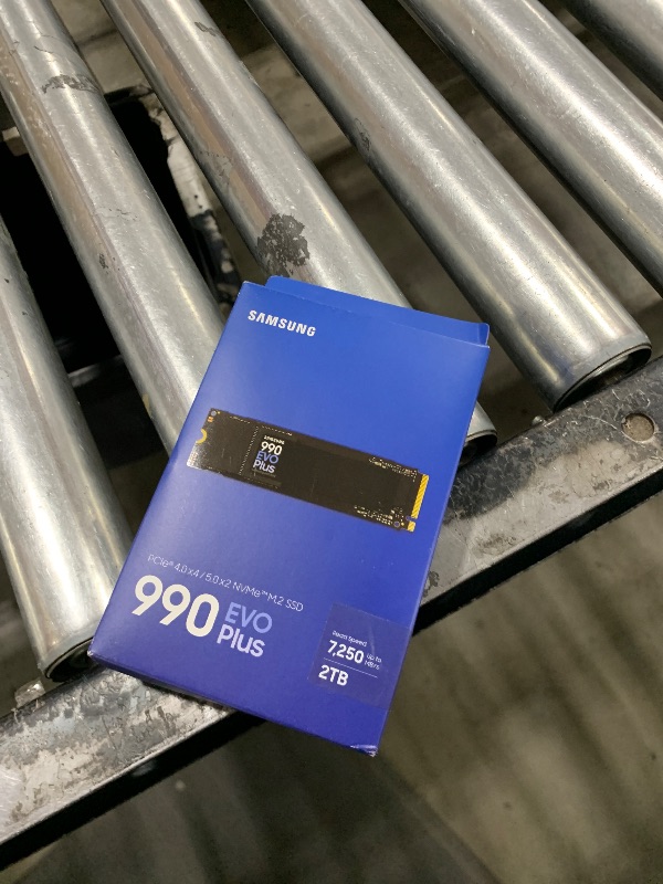 Photo 2 of SAMSUNG 990 EVO Plus SSD 2TB, PCIe Gen 4x4, Gen 5x2 M.2 2280, Speeds Up-to 7,250 MB/s, Upgrade Storage for PC/Laptops, HMB Technology and Intelligent Turbowrite 2.0, (MZ-V9S2T0B/AM)