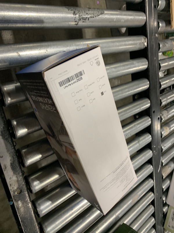 Photo 1 of RENPHO Heating Pad for Back Pain Relief, Valentines Day Gifts for Her Him, Birthday Gifts for Women Men Mom, FSA HSA Eligible, Neck and Shoulder Heat Pad, Fast Heating, 24"x33", ETL Certified, Gray