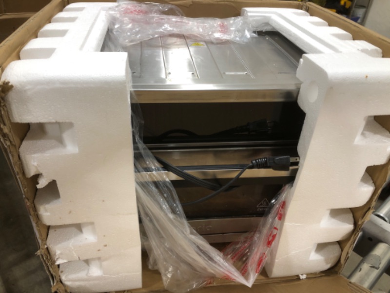 Photo 1 of Aria Air Fryers ATO-898 Toaster Oven Air Fryer, 30Qt, Brushed Stainless Steel