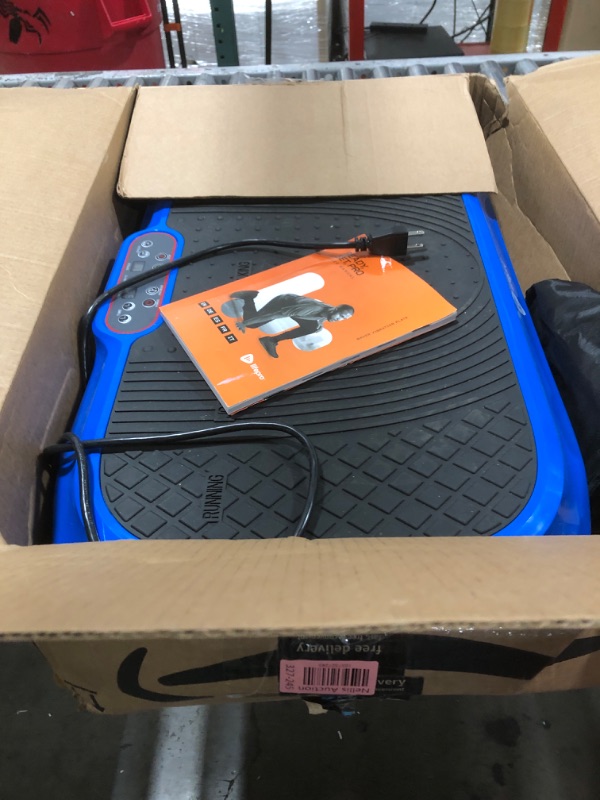 Photo 1 of LifePro Vibration Plate Exercise Machine - Whole Body Workout Vibration Fitness Platform w/ Loop Bands - Home Training Equipment - Remote, Balance Straps, Videos & Manual