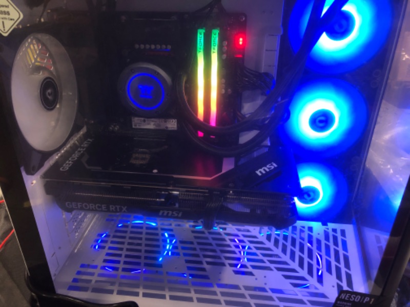 Photo 7 of Skytech Prism Gaming PC, Intel i9 14900K 3.2 GHz (5.7GHz Turbo Boost), NVIDIA RTX 4080 Super 16GB GDDR6X, 2TB NVME Gen4, 32GB DDR5 RAM 5600 RGB, 1000W Gold ATX 3.0 PSU, Wi-Fi, Win 11 Home