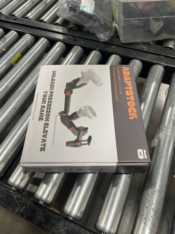 Photo 1 of Adjustable VR Gunstock Compatiable for Meta Quest 3/ Quest 3S Gun Stock|Magnetic Attachment|Adjuatale Length|Controller Pitch & Yaw Angles Tunable|Made for Meta Quest Series