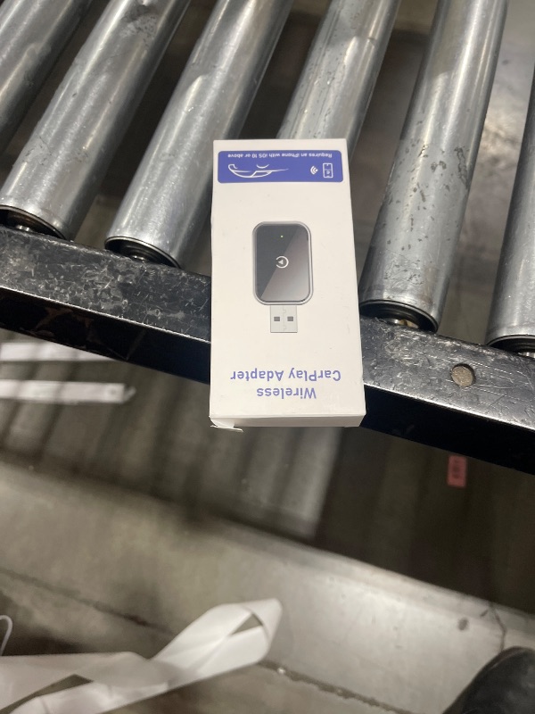 Photo 1 of Wireless CarPlay Adapter for iPhone, Convert Wired to Wireless Apple CarPlay Adapter, Mini Size with Extension Cable USB & USB-C/Type-C, Stable Control & No Delay, Black