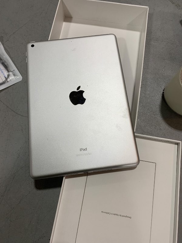 Photo 3 of Apple iPad (9th Generation): with A13 Bionic chip, 10.2-inch Retina Display, 64GB, Wi-Fi, 12MP front/8MP Back Camera, Touch ID, All-Day Battery Life – Silver