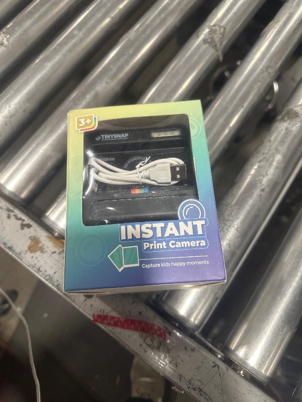 Photo 1 of Eveedo Instant Print Camera for Kids,2.4 Inch Screen Kids Instant Cameras, Christmas Birthday Gifts for Girls Age 3-12, Portable Toddler Toy for 3 4 5 6 7 8 9 10 Year Old Girls Boys (Black)