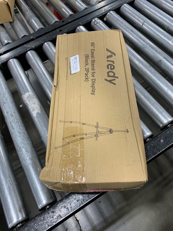 Photo 1 of Easels for Painting Canvas, Aredy 66" Art Easel for Drawing, Portable Painting Easel Stand, Metal Table Top Easel (2 Pack)