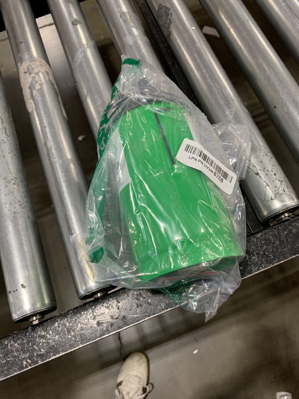 Photo 1 of Flame King Refillable 1LB Empty Propane Cylinder Tank - Reusable - Safe and Legal Refill Option - DOT Compliant - 16.4 oz, Green