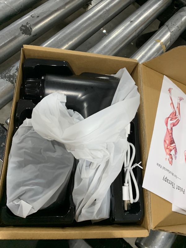 Photo 1 of APHERMA Massage Gun, Muscle Massage Gun for Athletes Handheld Electric Deep Tissue Back Massager, Percussion Massage Device for Pain Relief with 30 Speed Levels 9 Heads