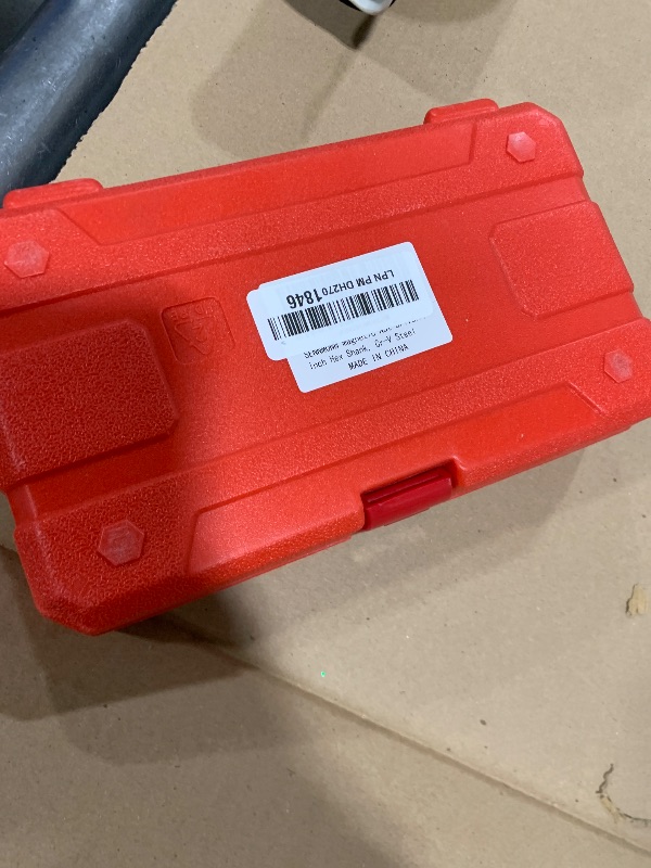 Photo 1 of SENNMONN Magnetic Nut Driver Set, 16 PCS Long Nut Driver Set, 6 Inches, SAE & Metric,Colorful Rainbow,1/4 Inch Hex Shank, Cr-V Steel