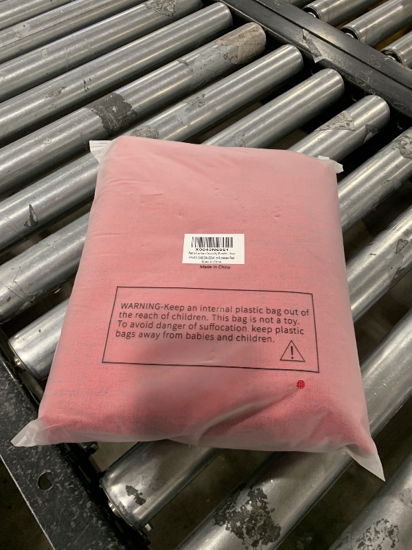 Photo 1 of PureFit Waterproof Outdoor Cushion Covers Replacement for Patio Furniture Chair Seat Cushion Covers 24x22 inch for Outdoor Furniture Garden Backyard with Zipper, 4 Pack SLIPCOVERS ONLY, Red