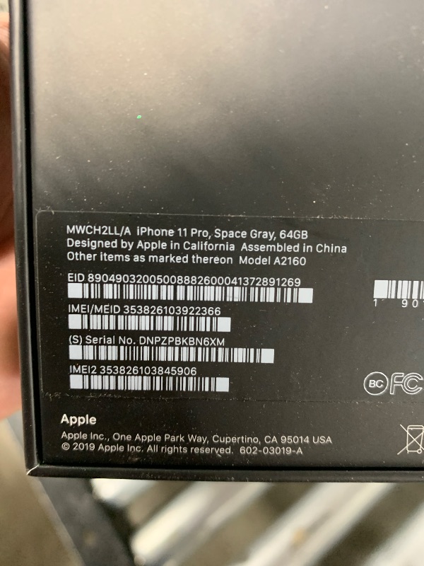 Photo 5 of Apple iPhone 11 Pro [64GB, Space Gray] + Carrier Subscription [Cricket Wireless]