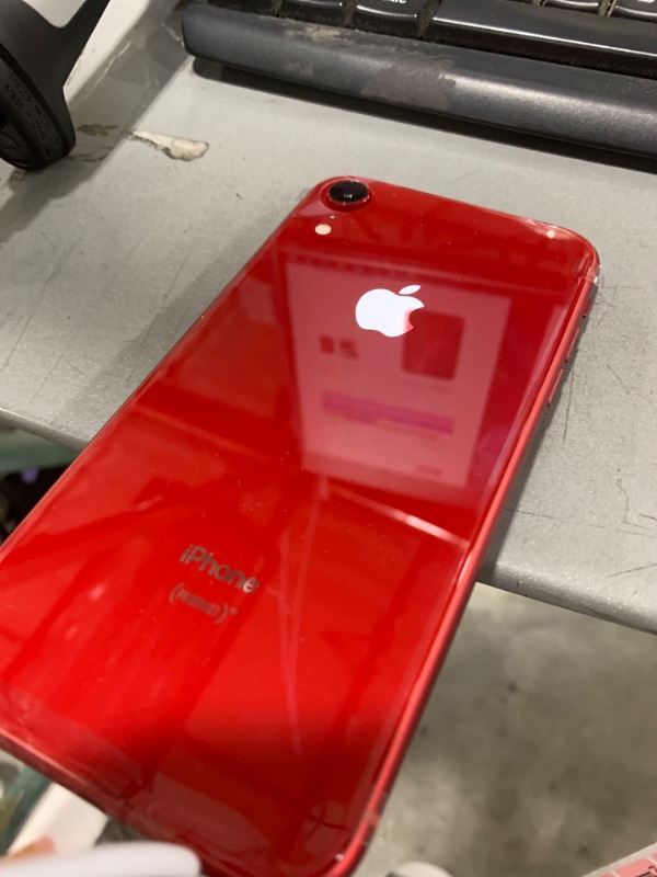 Photo 3 of Apple iPhone XR (64GB, (PRODUCT)RED) [Locked] + Carrier Subscription