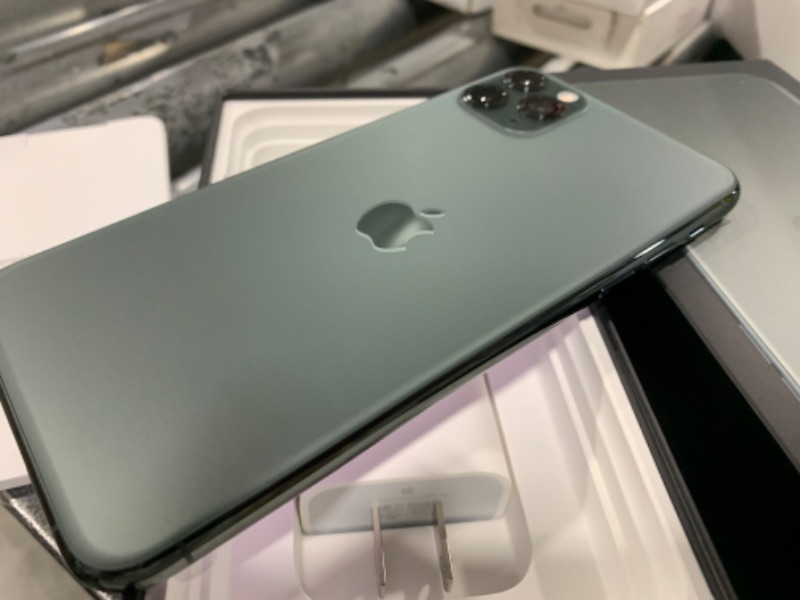 Photo 5 of Apple iPhone 11 Pro Max [256GB, Midnight Green] + Carrier Subscription [Cricket Wireless]