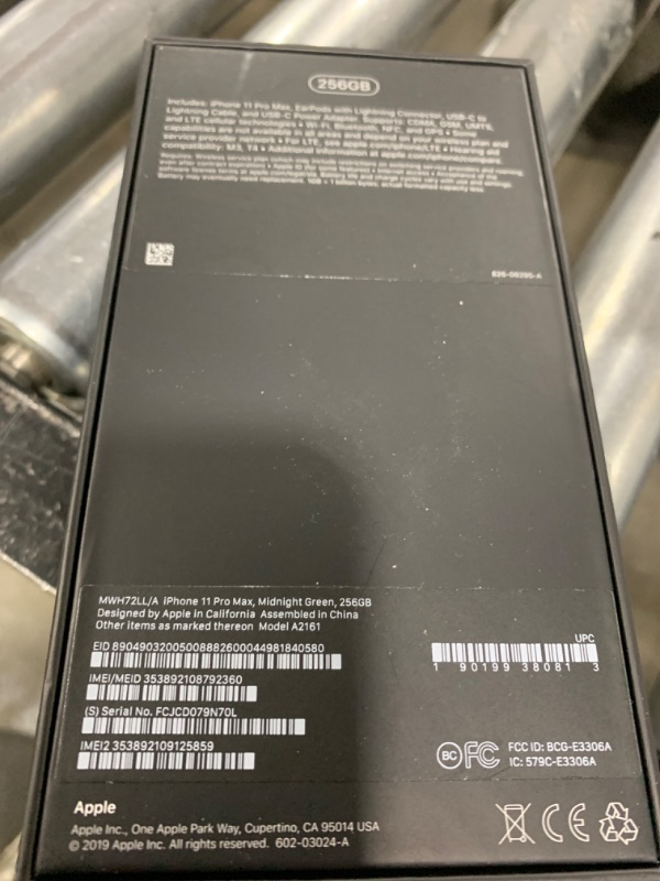 Photo 7 of Apple iPhone 11 Pro Max [256GB, Midnight Green] + Carrier Subscription [Cricket Wireless]