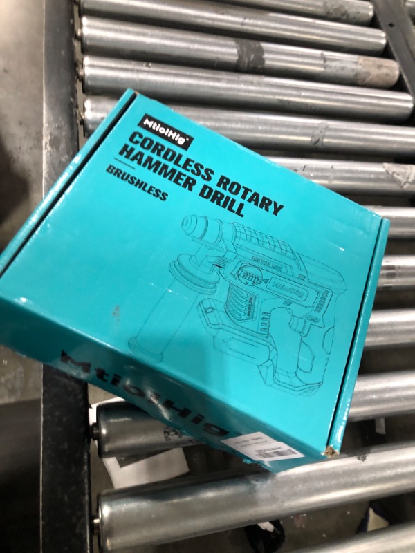 Photo 1 of 7/8" Rotary Hammer Drill for Makita 18V Battery: SDS-Plus Cordless Drill with Safety Clutch for Concrete Masonry, 2.5 Joules Power Drill, Including 4 Drill Bits