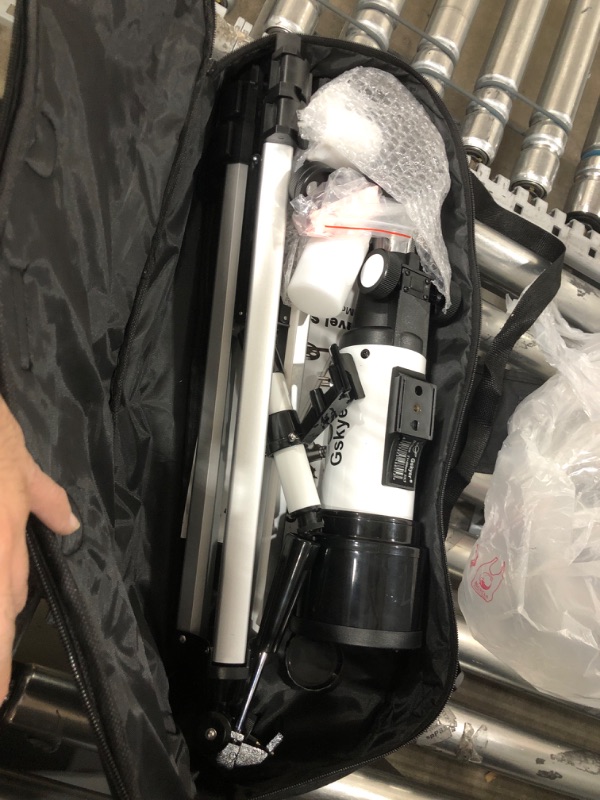 Photo 1 of ***NON REFUNDABLE, PARTS ONLY, MISSING SOME LENSES***Gskyer Telescope, 70mm Aperture 400mm AZ Mount Astronomical Refracting Telescope for Kids Beginners - Travel Telescope with Carry Bag, Phone Adapter and Wireless Remote.