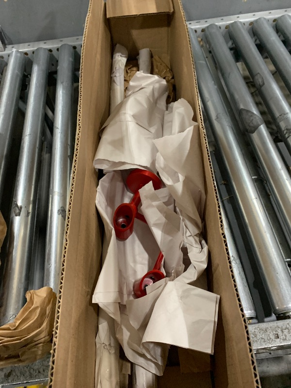Photo 1 of Allied Brass TR-72/30-FER Tribecca Collection 30 Inch Double Towel Bar, Fire Engine Red