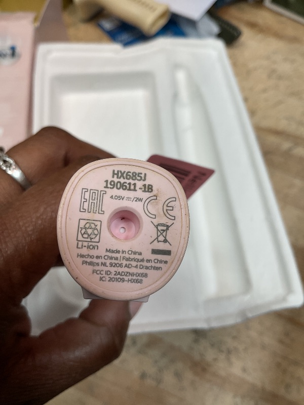 Photo 1 of Philips Sonicare DiamondClean Smart 9300 Electric Toothbrush, Sonic Toothbrush with App, Pressure Sensor, Brush Head Detection, 4 Brushing Modes and 3 Intensity Levels, Pink, Model HX9903/25