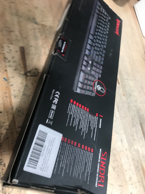 Photo 1 of Redragon Mechanical Gaming Keyboard Wired, 11 Programmable Backlit Modes, Hot-Swappable Red Switch, Anti-Ghosting, Double-Shot PBT Keycaps, Light Up Keyboard for PC Mac