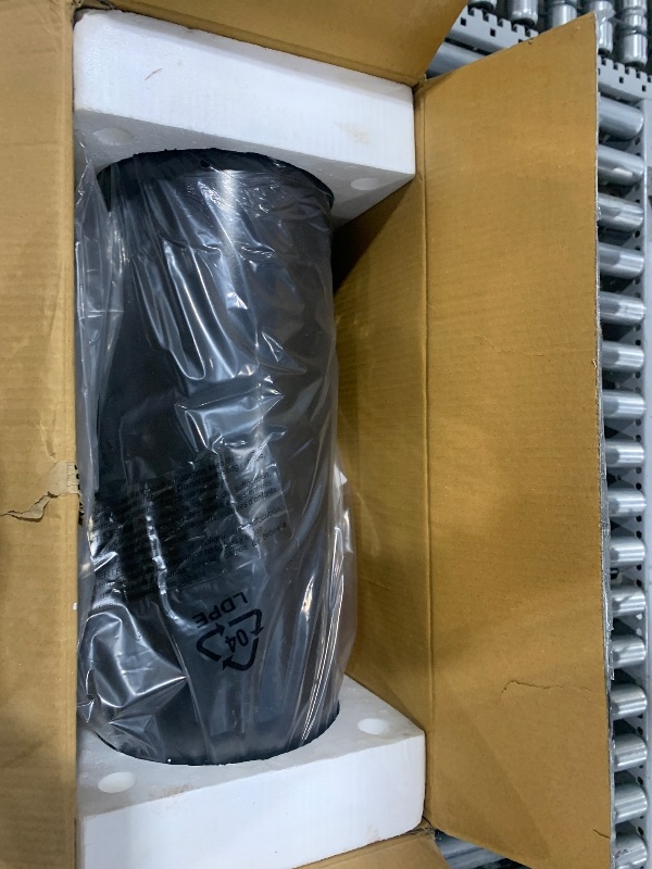 Photo 1 of ARCHITECTURAL MAILBOXES 5560B-R-10 Architectural Mailboxes Sequoia Post Mount Mailbox, Large, Black