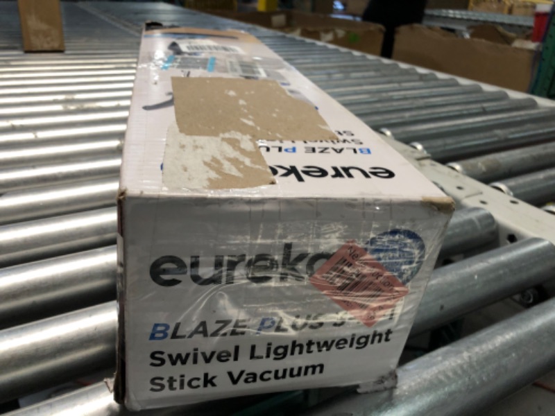 Photo 1 of ***USED - INCOMPLETE - POWERS ON - UNABLE TO TEST FURTHER***
Eureka Corded Stick Vacuum Cleaner for Home Pet Hair, Lightweight Stick Vacuum Cleaner with Powerful Suction for Carpet Tile and Hard Floor, Blue, 3-in-1 Handheld Vac NES312