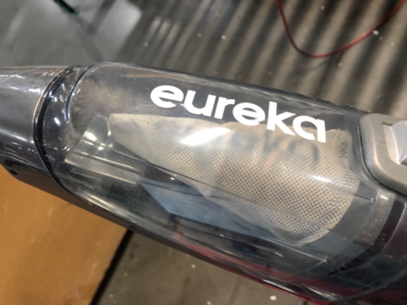 Photo 1 of ***USED - INCOMPLETE - POWERS ON - UNABLE TO TEST FURTHER***
Eureka Corded Stick Vacuum Cleaner for Home Pet Hair, Lightweight Stick Vacuum Cleaner with Powerful Suction for Carpet Tile and Hard Floor, Blue, 3-in-1 Handheld Vac NES312