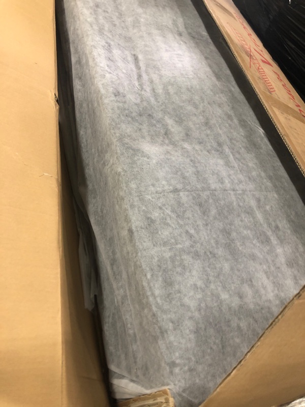 Photo 1 of BOX 2 OF 3 INCOMPLETE SET
FONTOI L Shaped Sectional Couch Sofa, Modern Nail-Head Design Sectional Sofa for Living Room, 4 Seat L Couch with Cup Holder for Bedroom Apartment, Dark Grey