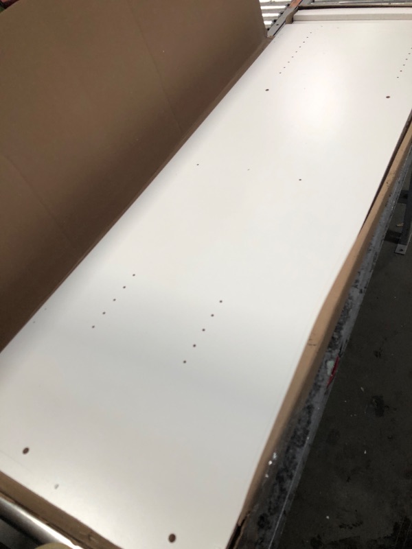 Photo 1 of box 1 of 2 incomplete set / scratched
Sauder Miscellaneous Storage Craft & Sewing Armoire, L: 35.11" x W: 21.81" x H: 61.58", Glacier White finish