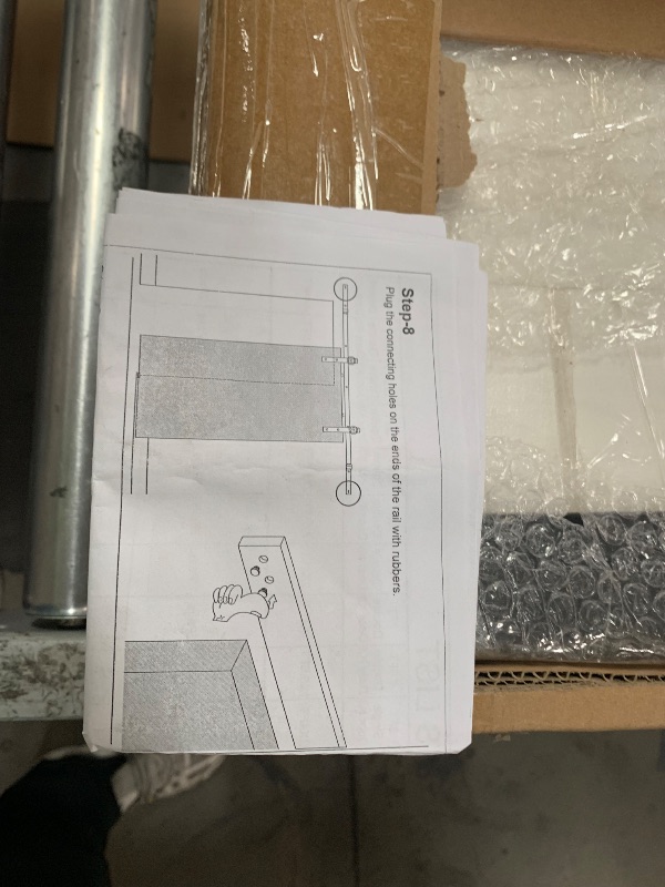 Photo 1 of ***TRUCK/TRAILER PICKUP ONLY***
EaseLife 30in x 84in Sliding Barn Door with 5.5FT Barn Door Hardware Track Kit Included,Solid LVL Wood Slab Covered with Water-Proof & Scratch-Resistant PVC Surface,DIY Assembly,Easy Install,White
