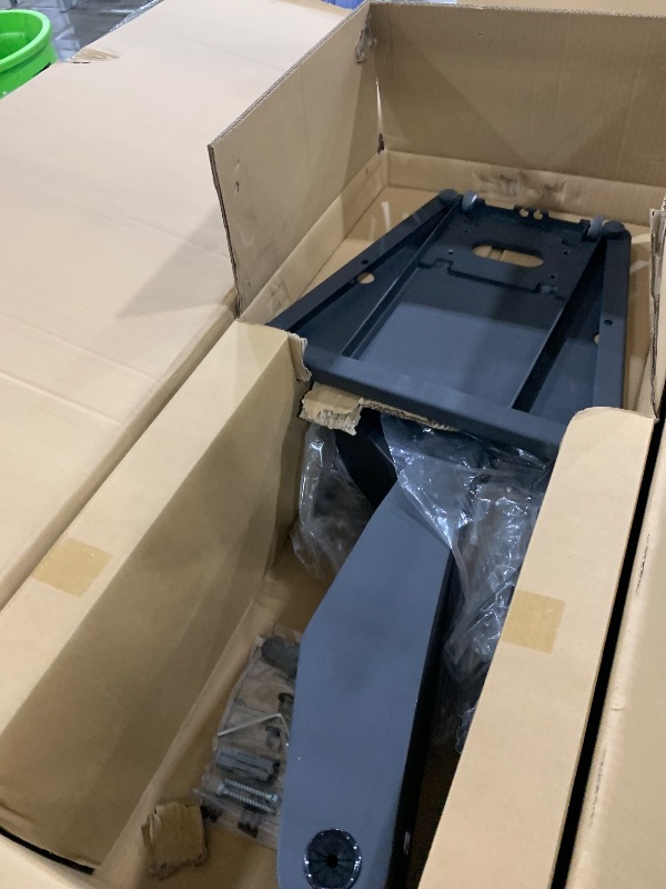Photo 1 of *just stand** Sleek Floor Stand Kiosk for Monitors – CTA Sleek Floor Kiosk Stand with Printer Slot for Monitors 15" to 32" up to 60lbs - for Check-in Stations & POS Stations & More - Black (ADD-LDSLEEK)