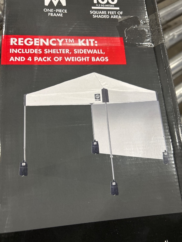 Photo 1 of 10 x10 instant shelter black
