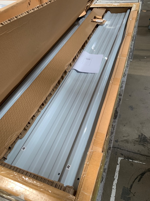 Photo 1 of ** PARTIAL SET, PARTS ONLY ** 
GarveeLife 13'x26'x11' Oversized Metal Carport, Steel Heavy Duty Carport for All-Weather, Permanent Shelter for Full-Size Pickup Trucks, Boats, and Tractors, N.W. 780 Lbs